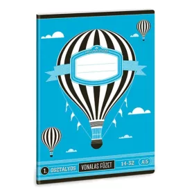   Ars Una Standard Iskolai vonalas füzet A/5 1. osztályos (14-32)