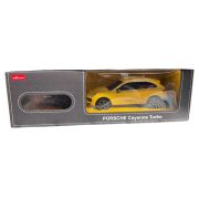   Rastar 46100 távirányítós autó 1:24-es méretaránnyal - Porche Cayenne Turbo (sárga)