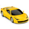 Rastar 46600 Távirányítós autó 1:24-es méretaránnyal - Ferrari 458 Italia (sárga)