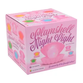 Kagyló alakú színváltoztató hangulatfény