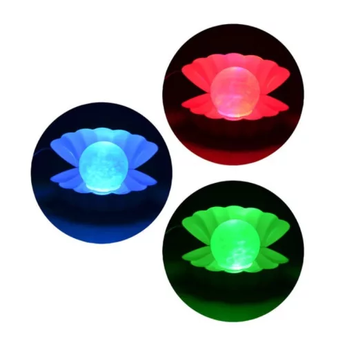 Kagyló alakú színváltoztató hangulatfény