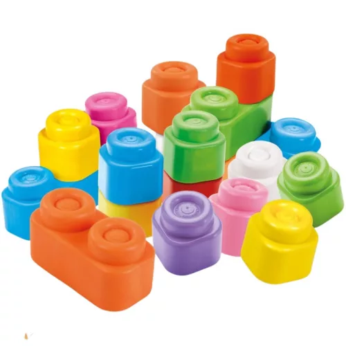 Soft Clemmy 14707 puha építőkocka készlet (24 db)