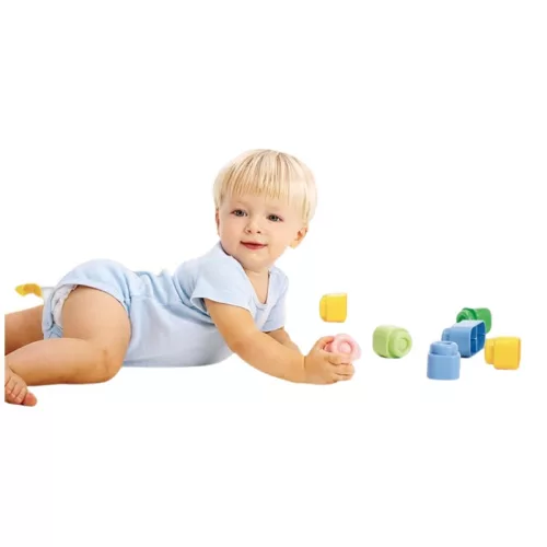 Soft Clemmy 14707 puha építőkocka készlet (24 db)