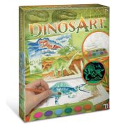 DinosArt Dinós Vízfestékes képfestő készlet