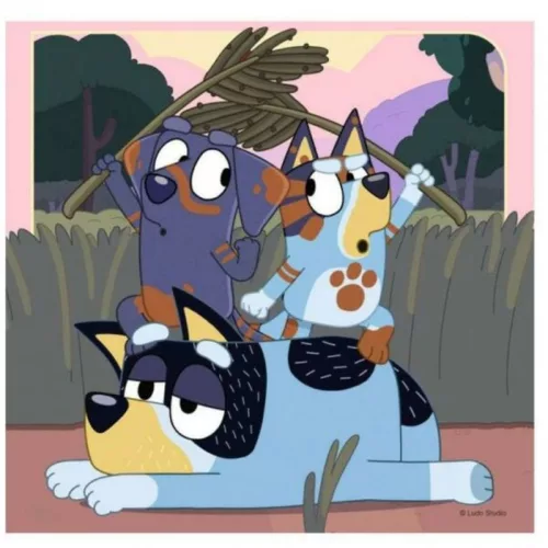 Ravensburger Bluey puzzle 3x49 db