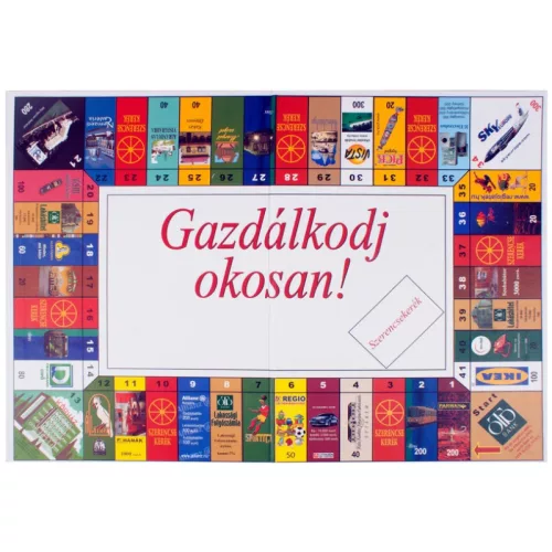 Gazdálkodj okosan társasjáték – eurós változat