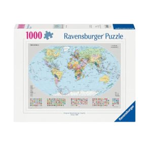 Ravensburger puzzle – Politikai világtérkép (1000 db)