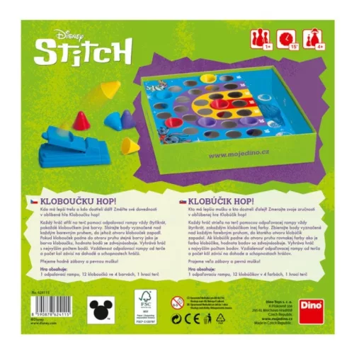 Dino Stitch katapultja társasjáték