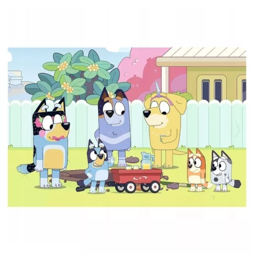 Trefl Bluey boldog világa puzzle – 100 db