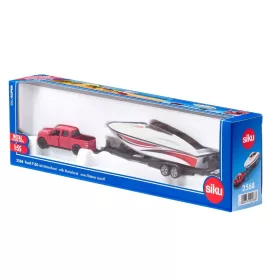 SIKU 2568 játékautó – Ford F150 motorcsónakkal