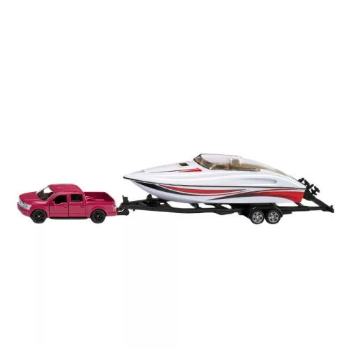 SIKU 2568 játékautó – Ford F150 motorcsónakkal