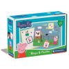 Clementoni 16737 Play for Future bingo és puzzle - Peppa Pig