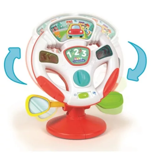 Baby Clementoni 17241 Turn&Drive foglalkoztató kormánykerék