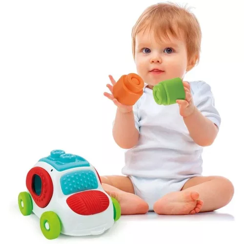 Soft Clemmy 17315 kockagyűjtő kisautó