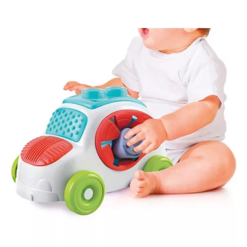 Soft Clemmy 17315 kockagyűjtő kisautó