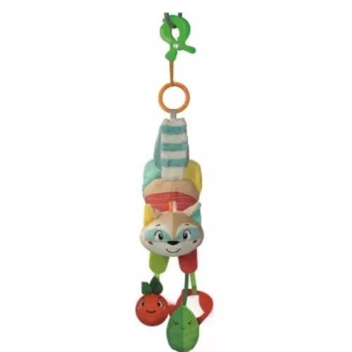 Baby Clementoni 17713 felakasztható puha mosómedve csörgő