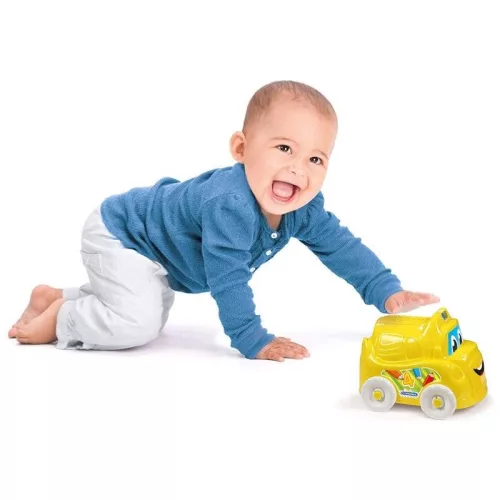 Baby Clementoni 17726 Vidám járművek építőjáték – 4 db