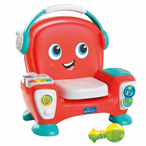 Baby Clementoni 17731 készségfejlesztő zenélő fotel