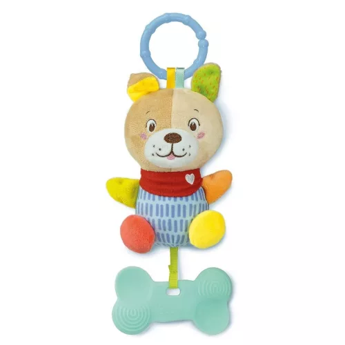 Baby Clementoni 17785 plüss kutyus csörgő