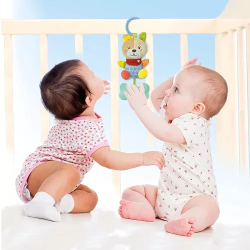 Baby Clementoni 17785 plüss kutyus csörgő