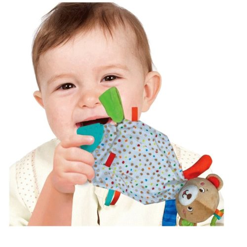 Baby Clementoni 17786 plüss maci szundikendő