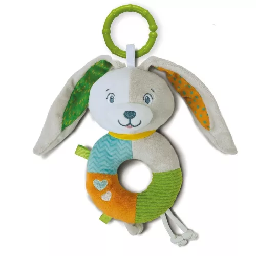 Baby Clementoni 17787 plüss nyuszis csörgő