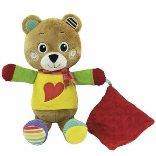 Baby Clementoni 17831 plüss mackó dobozban