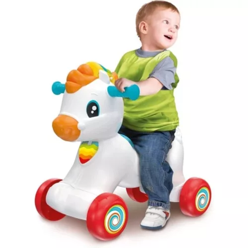 Baby Clementoni 17882 Ride-on 3 az 1-ben interaktív játék hintáló