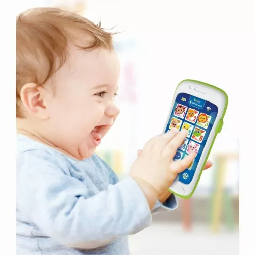 Baby Clementoni 17946 Touch & Play New Smartphone – Első okostelefonom bébijáték