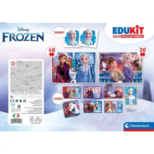 Clementoni Edukit 18292 4 az 1-ben játékgyűjtemény – Jégvarázs