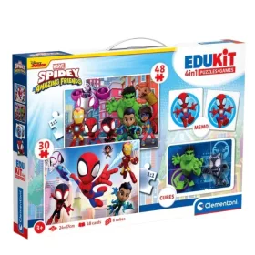 Clementoni Edukit Póki és csodálatos barátai 18295 4 az 1-ben játékgyűjtemény – Spidey