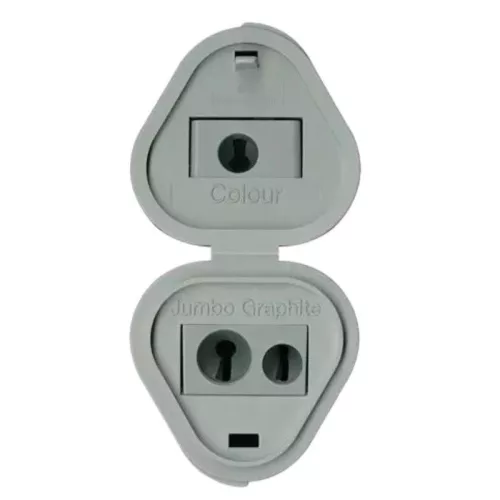 Faber-Castell Grip tárolós tripla hegyező – piros/kék