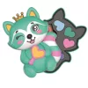 Clementoni Crazy Chic Starry Paws – Mosómedve sminkszett