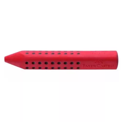 Faber-Castell Grip triangular radír – Kék/piros