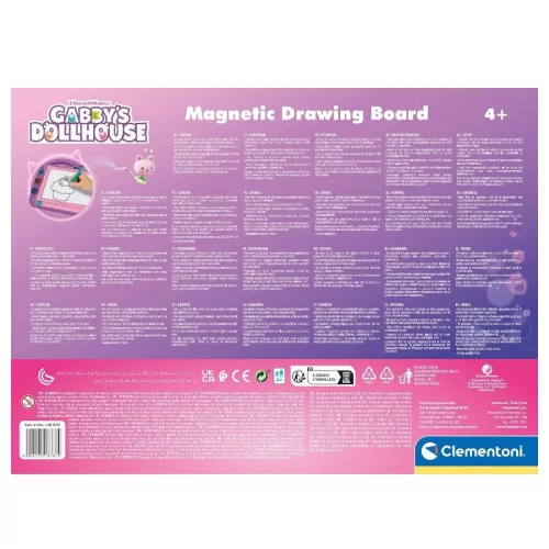 Clementoni Gabi Babaháza mágneses rajztábla