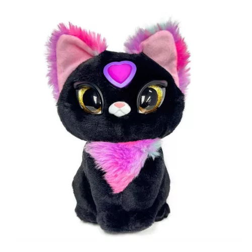 My Fuzzy Friends Magic Whispers suttogó plüss cica – Sable