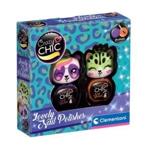 Crazy Chic 18842 Beauty Lovely körömlakk szett – 2 db lila és narancssárga