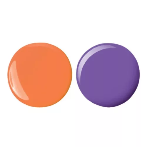 Crazy Chic 18842 Beauty Lovely körömlakk szett – 2 db lila és narancssárga