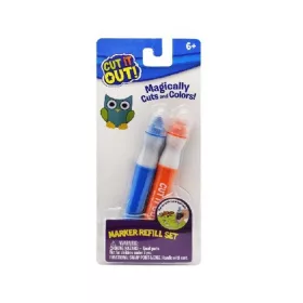 Ezt vágd ki! Utántöltő filc 2 db – narancssárga és kék