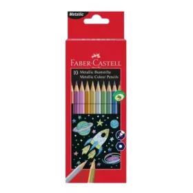 Faber-Castell színes ceruza készlet fémes színekben (10 db)