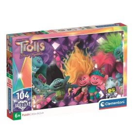 Clementoni Brilliant 20191 Super Color puzzle – Trollok 3 (104 db)