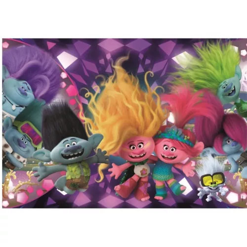 Clementoni Brilliant 20191 Super Color puzzle – Trollok 3 (104 db)
