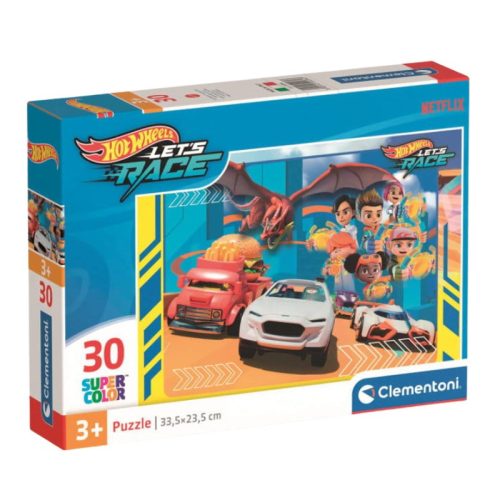 Clementoni 20284 Super Color puzzle - Hot Wheels: Adj gázt! (30 db)