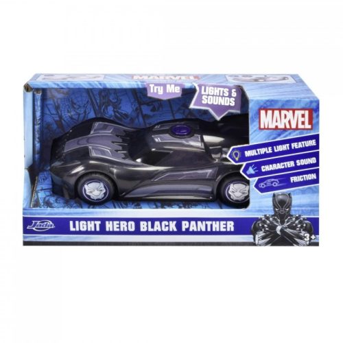 Marvel Light Black Panther kisautó fény-és hanghatással