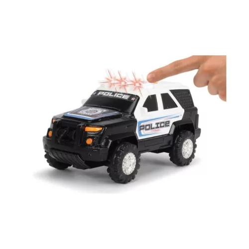 Dickie Toys Action Series mini vonóhorgos rendőrségi terepjáró