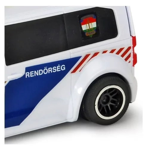 Dickie Toys SOS Series Citroen Spacetourer rendőr kisautó trafipax-szal
