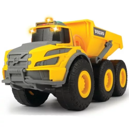 Dickie Toys csuklós dömper fénnyel és hanggal