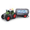 Dickie Toys Farm - Fendt traktor tejszállító utánfutóval