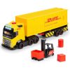 Dickie Toys - DHL Truck csomagküldő teherautó targoncával