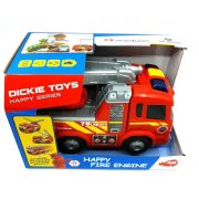 Dickie Toys Happy Series - Boldog tűzoltóautó fény- és hanghatásokkal